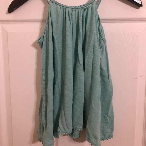 Old Navy Green Girls Tank Top  Large - Picture 7 of 9